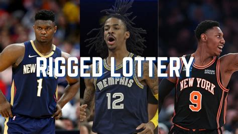 nba draft lottery rigged|lottery conspiracy theory.